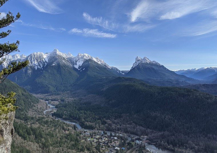 Forks Of The Sky State Park, Washington, USA